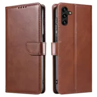 Samsung Galaxy A04s Wallet Case with Stand Feature - Brown