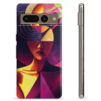 Google Pixel 7 Pro TPU Case - Cubist Portrait