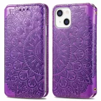 Mandala Series iPhone 14 Wallet Case - Purple