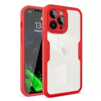Anti-Shock 360 iPhone 14 Pro Max Hybrid Case - Red