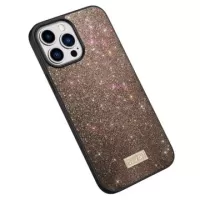 Sulada Glitter Series iPhone 14 Pro Max Coated Case - Brown