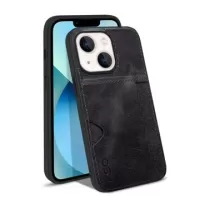 KSQ Style-D iPhone 14 Plus Case with Card Pocket - Black