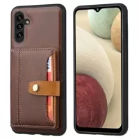 Samsung Galaxy A04s/A13 5G Retro Style Case with Wallet - Brown