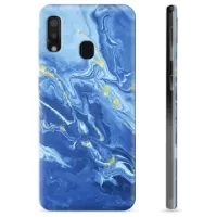 Samsung Galaxy A20e TPU Case - Colorful Marble