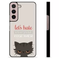 Samsung Galaxy S22 5G Protective Cover - Angry Cat