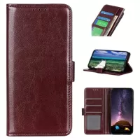 Motorola Moto G53/G13/G23 Wallet Case with Stand Feature - Brown