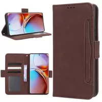 Motorola Edge 40 Pro/Edge+ (2023) Cardholder Series Wallet Case - Brown