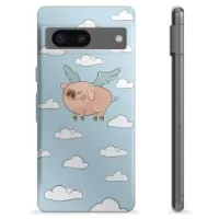 Google Pixel 7 TPU Case - Flying Pig