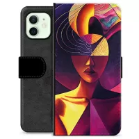 iPhone 12 Premium Wallet Case - Cubist Portrait