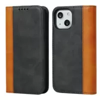 Elegance Series iPhone 14 Plus Wallet Case - Black / Brown