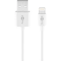 Goobay USB-A / Lightning Data and Charge Cable - 0.5m - White