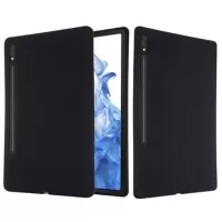 Samsung Galaxy Tab S8 Ultra Liquid Silicone Case - Black