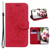 Roses Series Motorola Moto G52 Wallet Case - Red