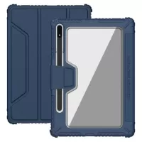 Nillkin Bumper Samsung Galaxy Tab S8+ Smart Folio Case - Blue / Transparent