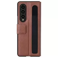Nillkin Aoge Samsung Galaxy Z Fold4 Coated Case - Brown