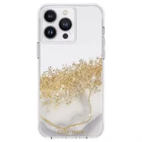 Case-Mate Karat Marble iPhone 14 Pro Max Case - Clear