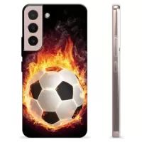 Samsung Galaxy S22 5G TPU Case - Football Flame