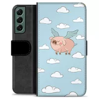 Samsung Galaxy S22+ 5G Premium Wallet Case - Flying Pig