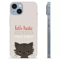 iPhone 14 TPU Case - Angry Cat