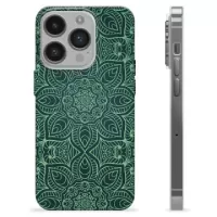iPhone 14 Pro TPU Case - Green Mandala