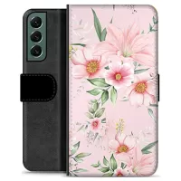 Samsung Galaxy S22+ 5G Premium Wallet Case - Watercolor Flowers