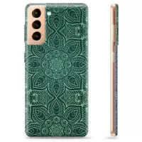 Samsung Galaxy S21+ 5G TPU Case - Green Mandala