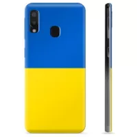 Samsung Galaxy A20e TPU Case Ukrainian Flag - Yellow and Light Blue