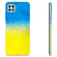 Samsung Galaxy A22 5G TPU Case Ukrainian Flag - Two Tone