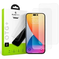 Glastify OTG+ iPhone 14 Pro Screen Protector - 2 Pcs.