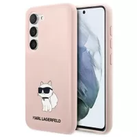 Karl Lagerfeld Choupette Samsung Galaxy S23+ 5G Silicone Case - Pink