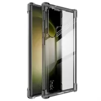 Imak Drop-Proof Samsung Galaxy S23 Ultra 5G TPU Case - Black / Transparent