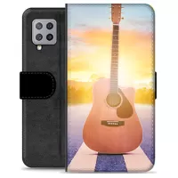 Samsung Galaxy A42 5G Premium Wallet Case - Guitar