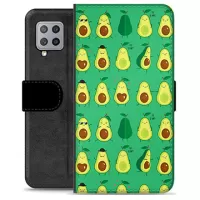 Samsung Galaxy A42 5G Premium Wallet Case - Avocado Pattern