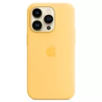 iPhone 14 Pro Apple Silicone Case with MagSafe MPTM3ZM/A - Sunglow