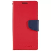 Mercury Goospery Fancy Diary Samsung Galaxy S23 5G Wallet Case - Red