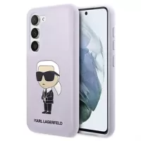 Karl Lagerfeld Ikonik Samsung Galaxy S23 5G Silicone Case - Purple