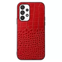 Crocodile Series Samsung Galaxy A23 5G Hybrid Case - Red