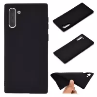 Samsung Galaxy Note 10 Silicone Case - Flexible and Matte - Black