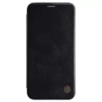 Nillkin Qin iPhone XS Max Flip Case with Card Slot - Black