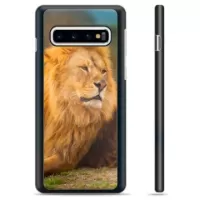 Samsung Galaxy S10+ Protective Cover - Lion
