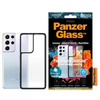 PanzerGlass ClearCase Samsung Galaxy S21 Ultra 5G Case - Black / Clear