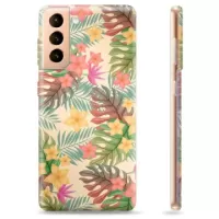 Samsung Galaxy S21+ 5G TPU Case - Pink Flowers