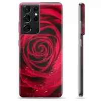 Samsung Galaxy S21 Ultra 5G TPU Case - Rose