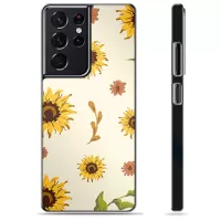 Samsung Galaxy S21 Ultra 5G Protective Cover - Sunflower