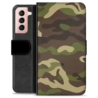 Samsung Galaxy S21 5G Premium Wallet Case - Camo