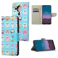 Style Series Nokia 5.4 Wallet Case - Owls