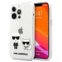 Karl Lagerfeld Karl & Choupette iPhone 13 Pro Max Hybrid Case - Transparent