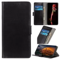 Nokia C30 Wallet Case with Magnetic Closure - Black