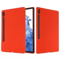 Samsung Galaxy Tab S8 Ultra Liquid Silicone Case - Red