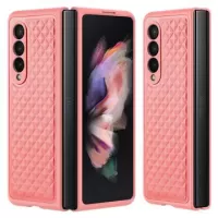 Dux Ducis Venice Samsung Galaxy Z Fold3 5G Leather Coated Case - Pink